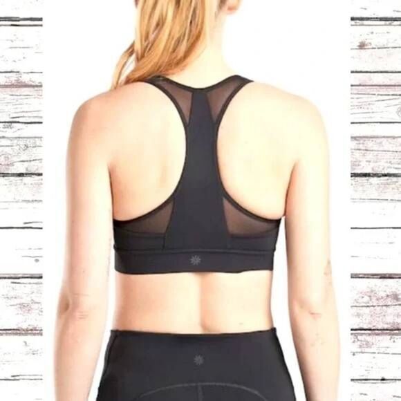 Soutien-gorge De Sport Athleta Hustle – Femme 36D/DD – Orange Supersonique – Dos De Course
